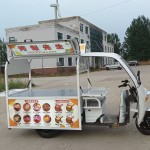 Electric three-wheeled truck